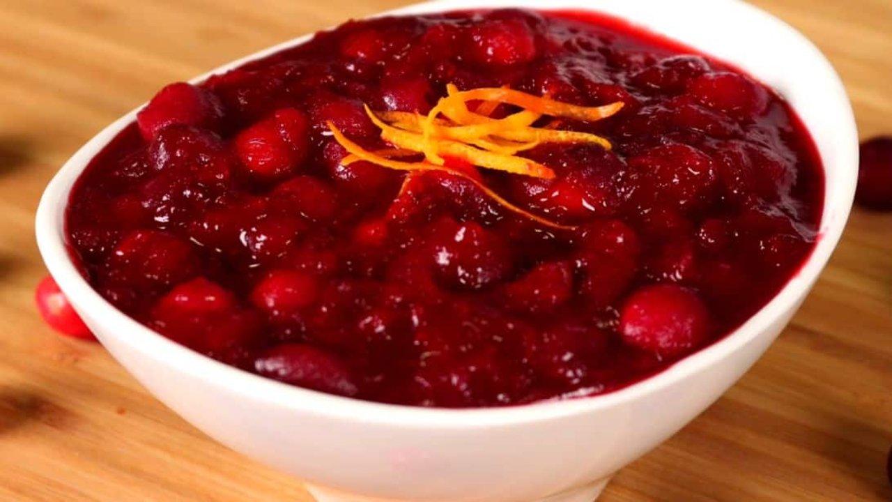 Homemade Cranberry Sauce Recipe