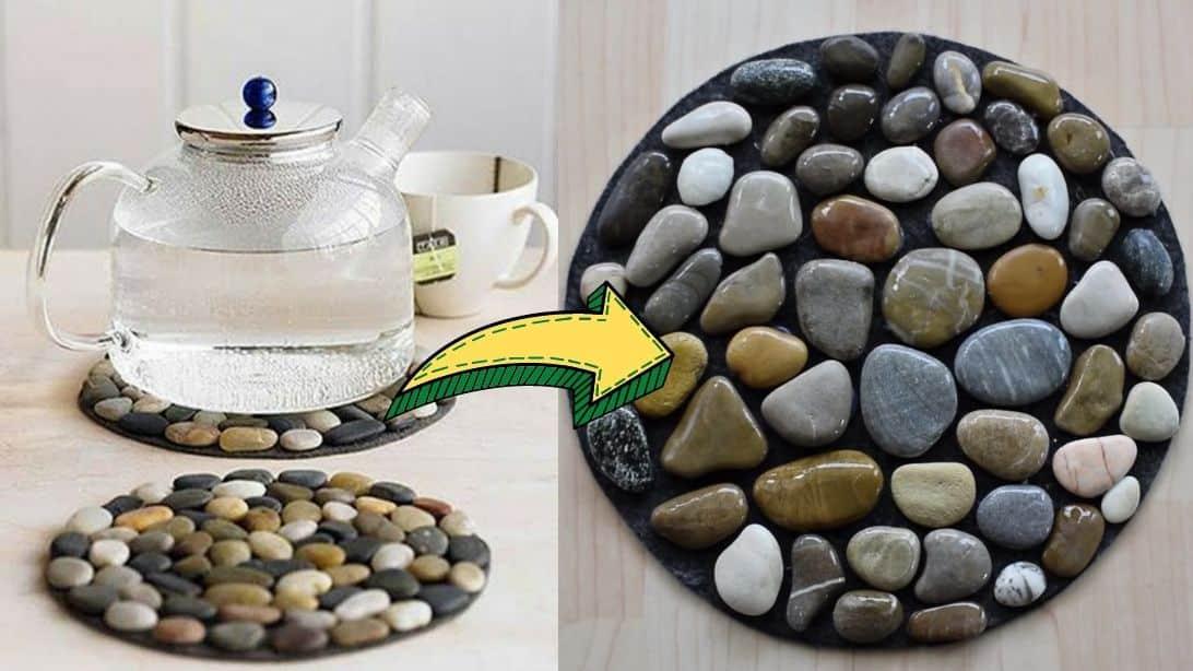 Easy DIY Pebble Coasters Tutorial