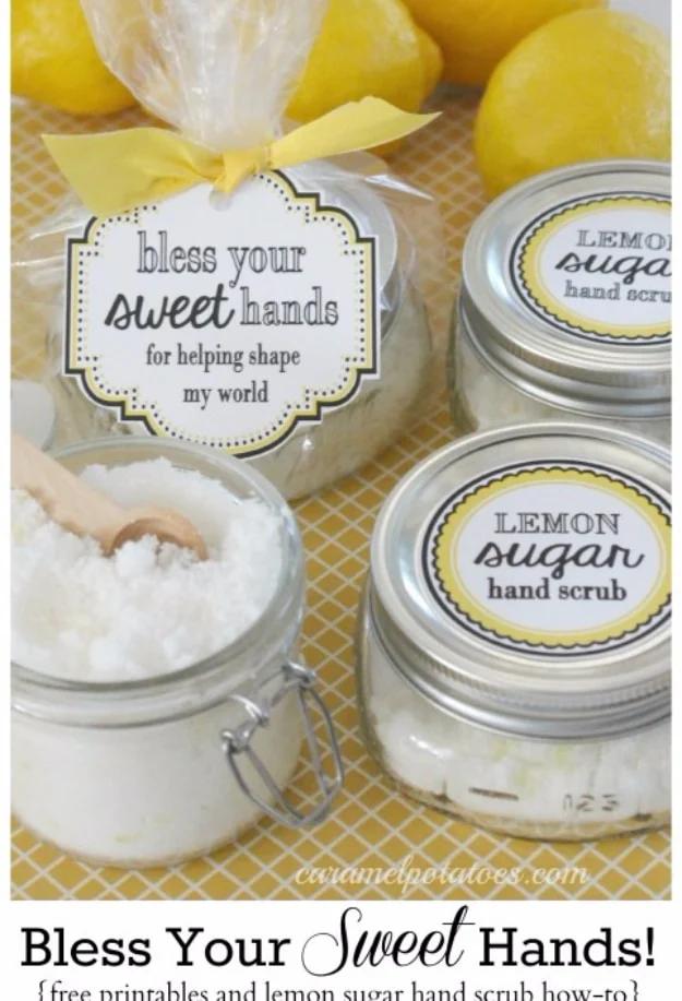 Bless Your Sweet Hands Teacher Gift, low mess and low stress to make and a fun update worth trying at least once