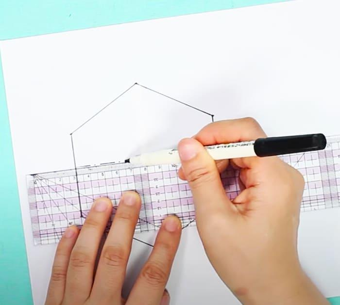 Draw A Template To Sew - Make It Easy - Beginner Sewing Projects