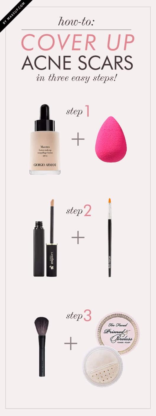 Acne Cover Up, easy enough for a first attempt at the trick and a routine that runs noticeably faster afterward