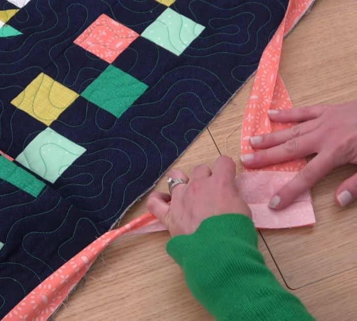 Easy Way to Join Binding Ends Without Overlap or Bulk