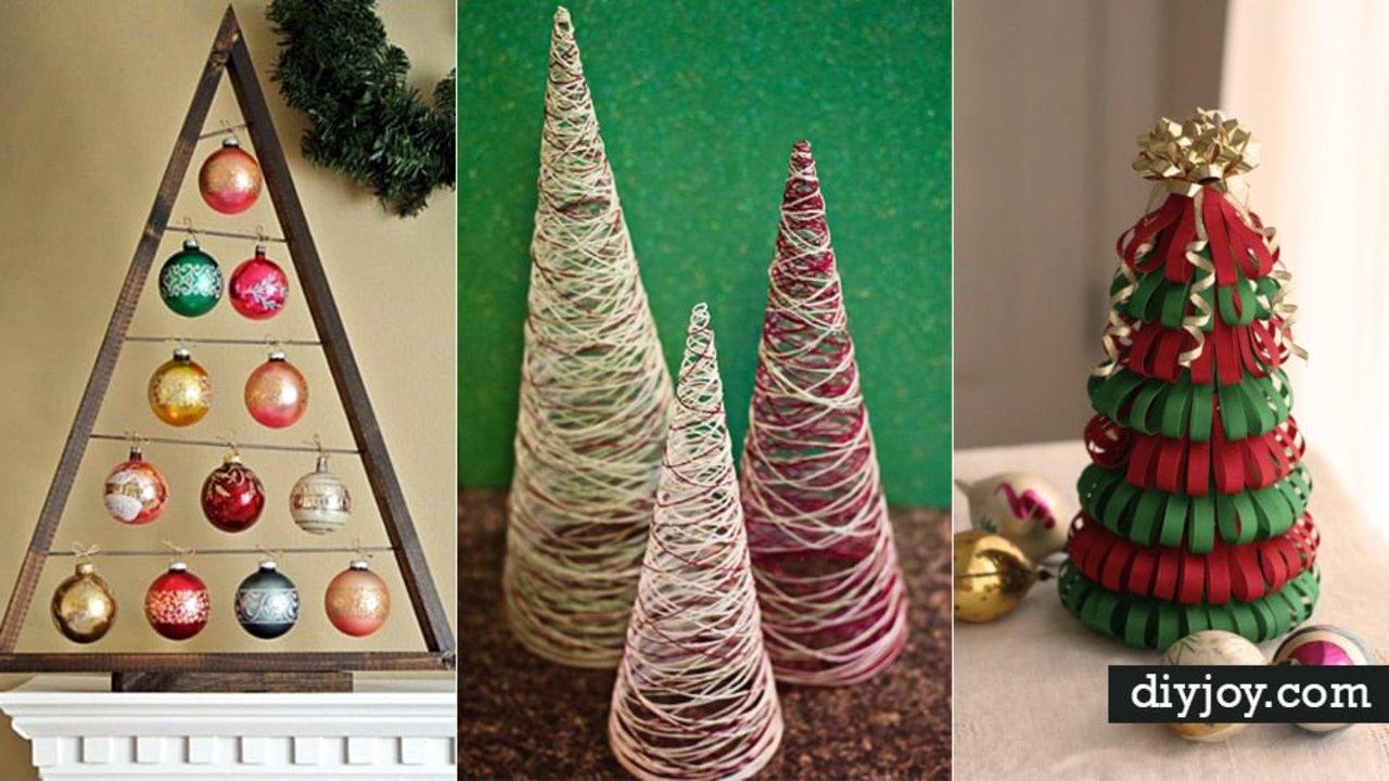 34 DIY Christmas Tree Ideas For Every Room