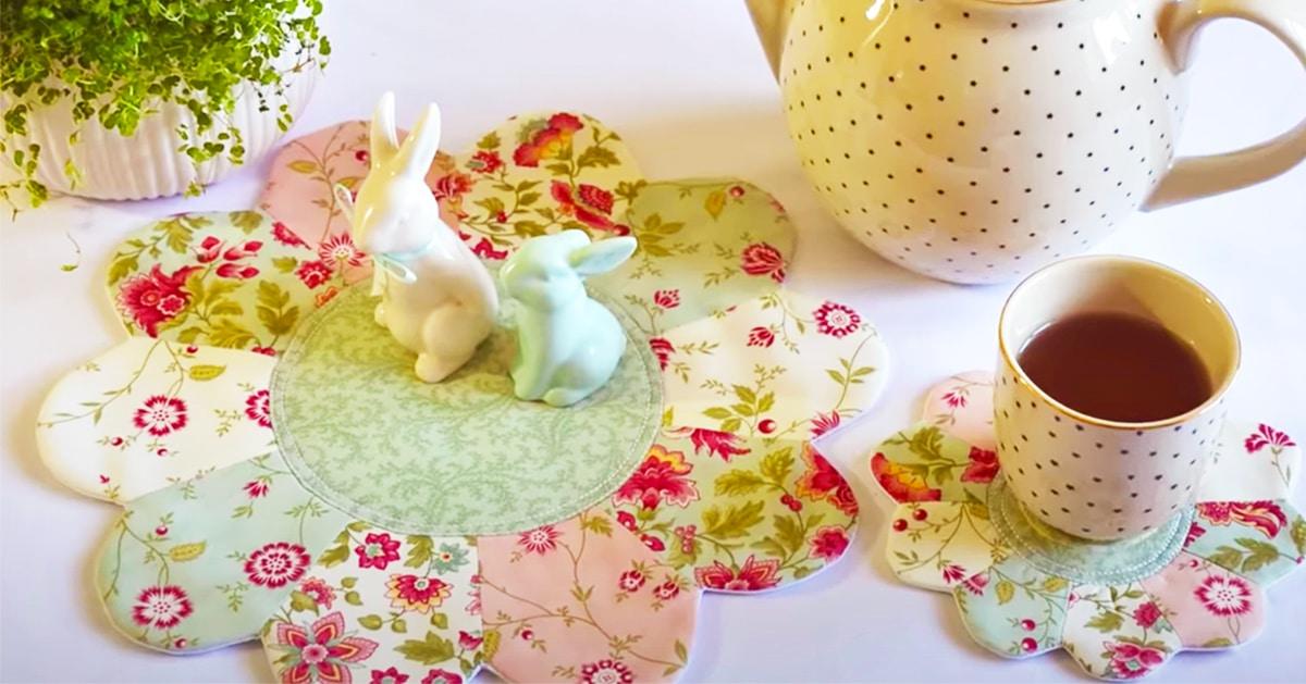 How To Sew Patchwork Blooms