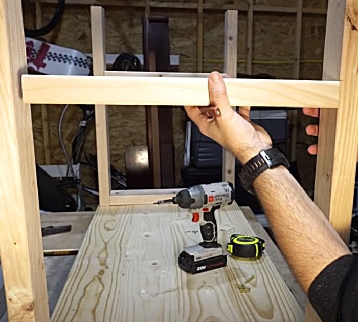 How To Cut Wood For A DIY Desk - Easy Cheap DIY Desk - Home Depot Wood Desk That You Make Yourself