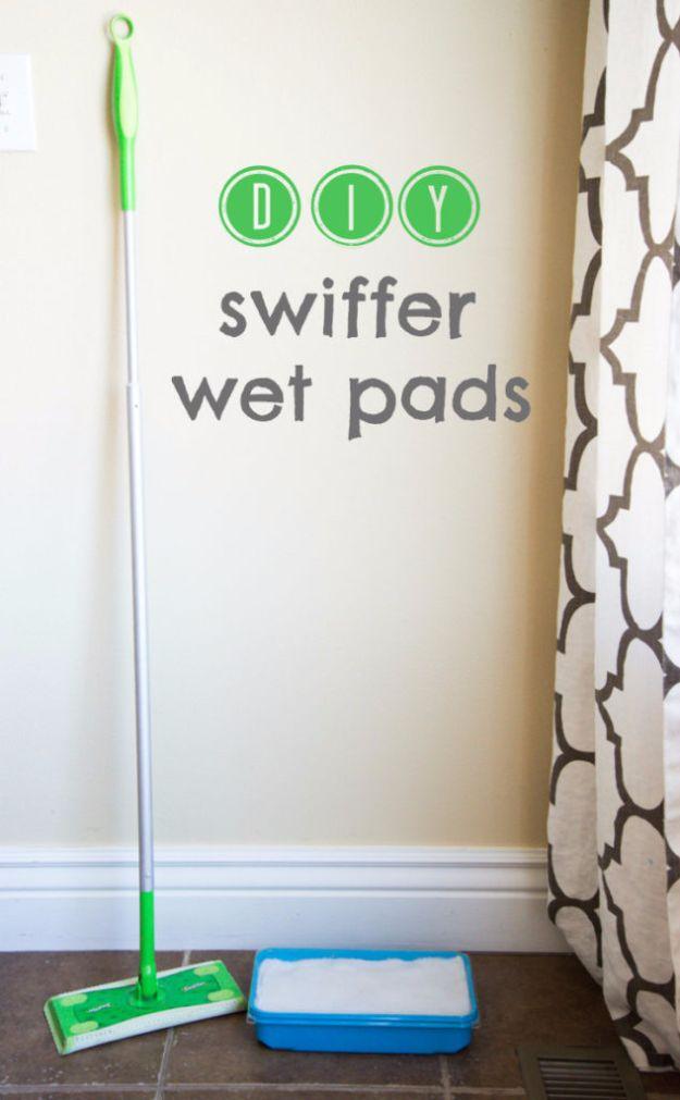 Make Your Own Swiffer Wet Pads, no special tools needed to get started and peace of mind worth repeating monthly