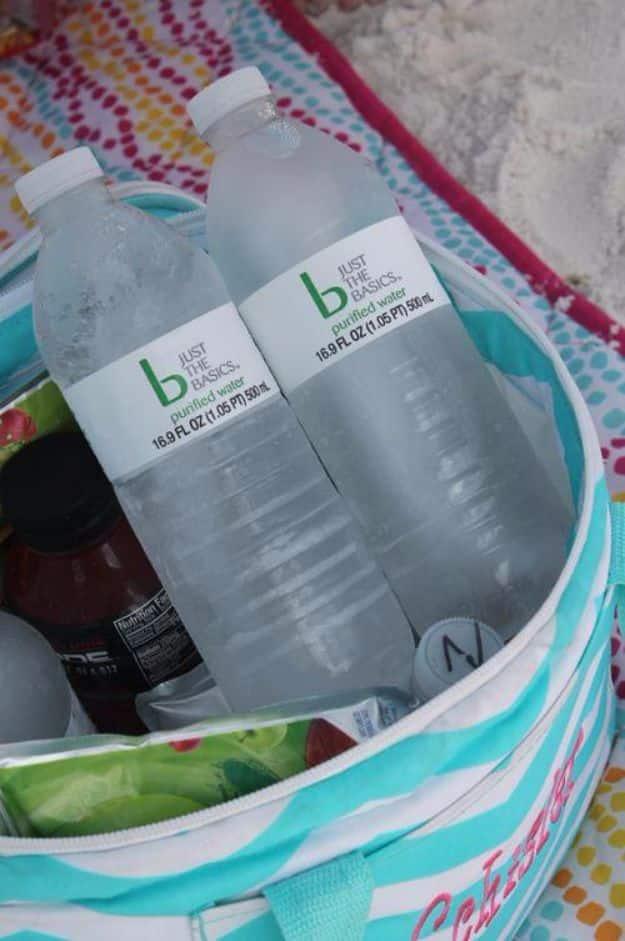 Freeze Your Water Bottles, a warm weather trick, easy to redo the next time it is needed and the fix worth remembering
