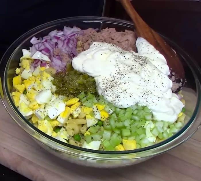 Tuna Macaroni Salad Recipe Instructions