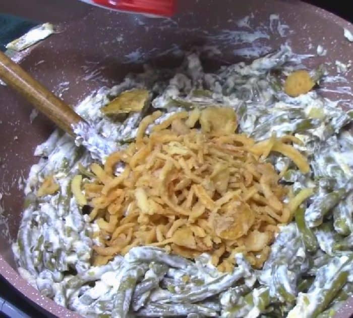Easy green bean casserole recipeEasy green bean casserole recipe