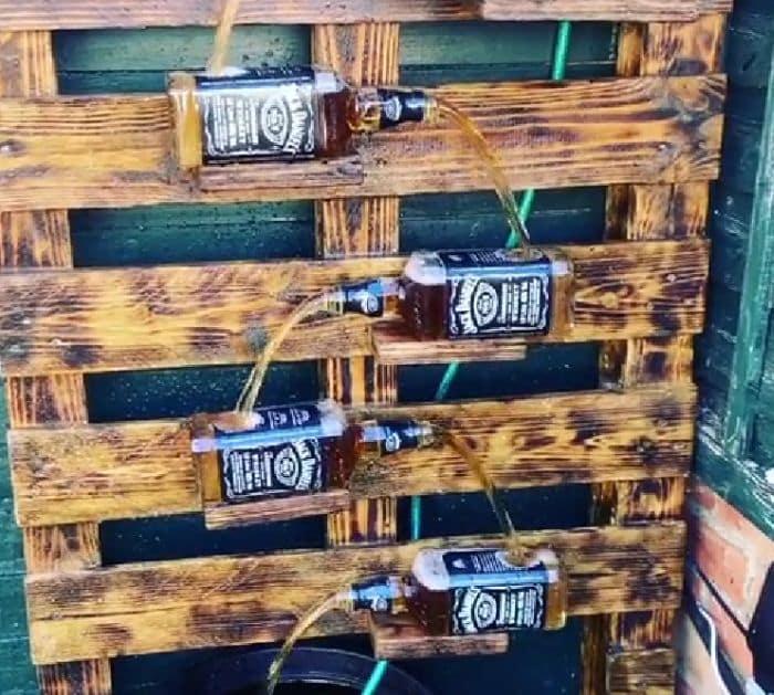 How to Make Recycled DIY Jack Daniel's Fountain