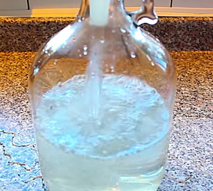 Making rubbing alcohol with distilled water and sugar