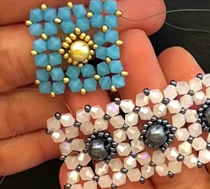 Learn To Make this DIY beaded bracelet for a gift at Christmas
