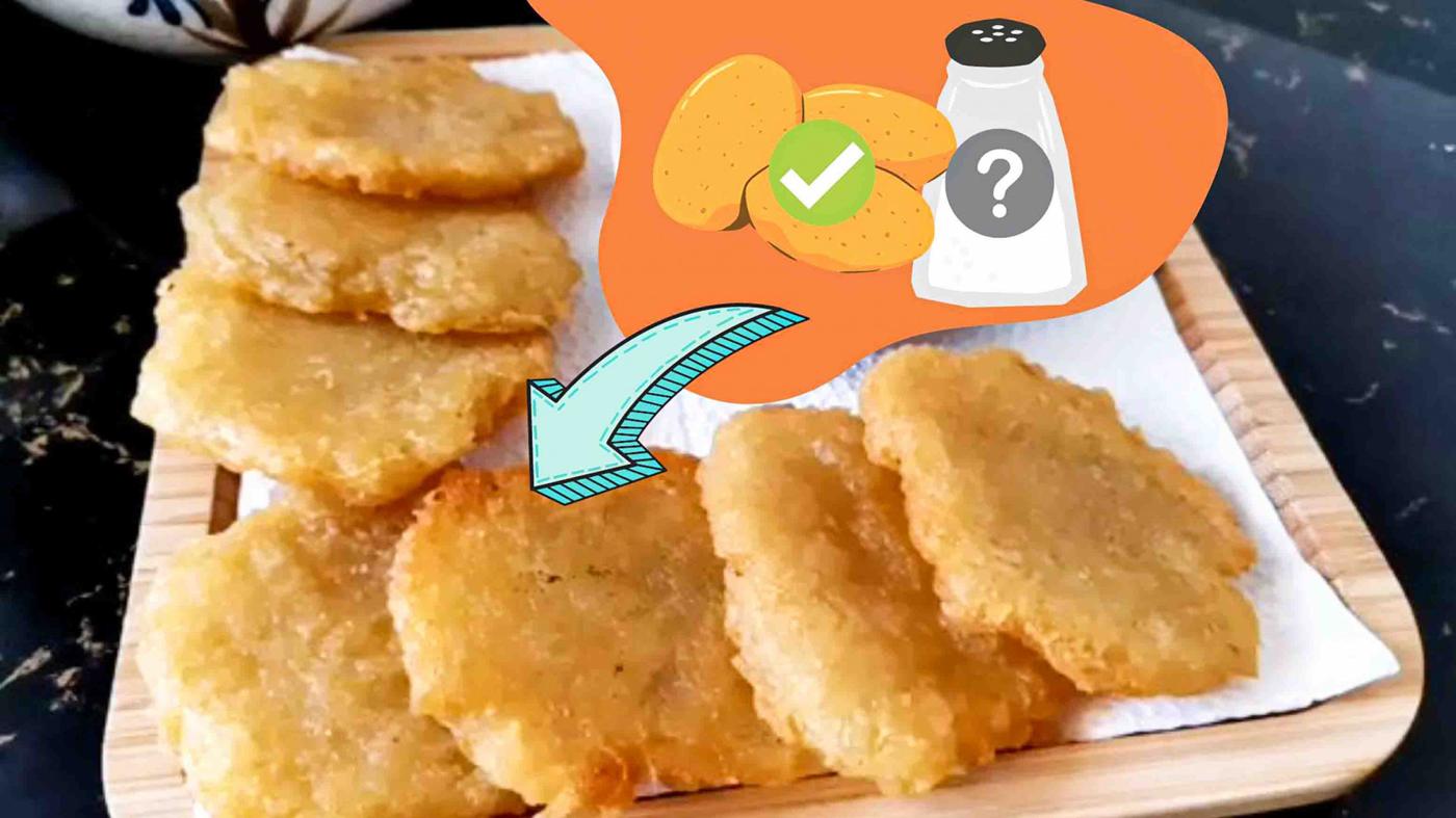 2-Ingredient Potato Pancake Recipe