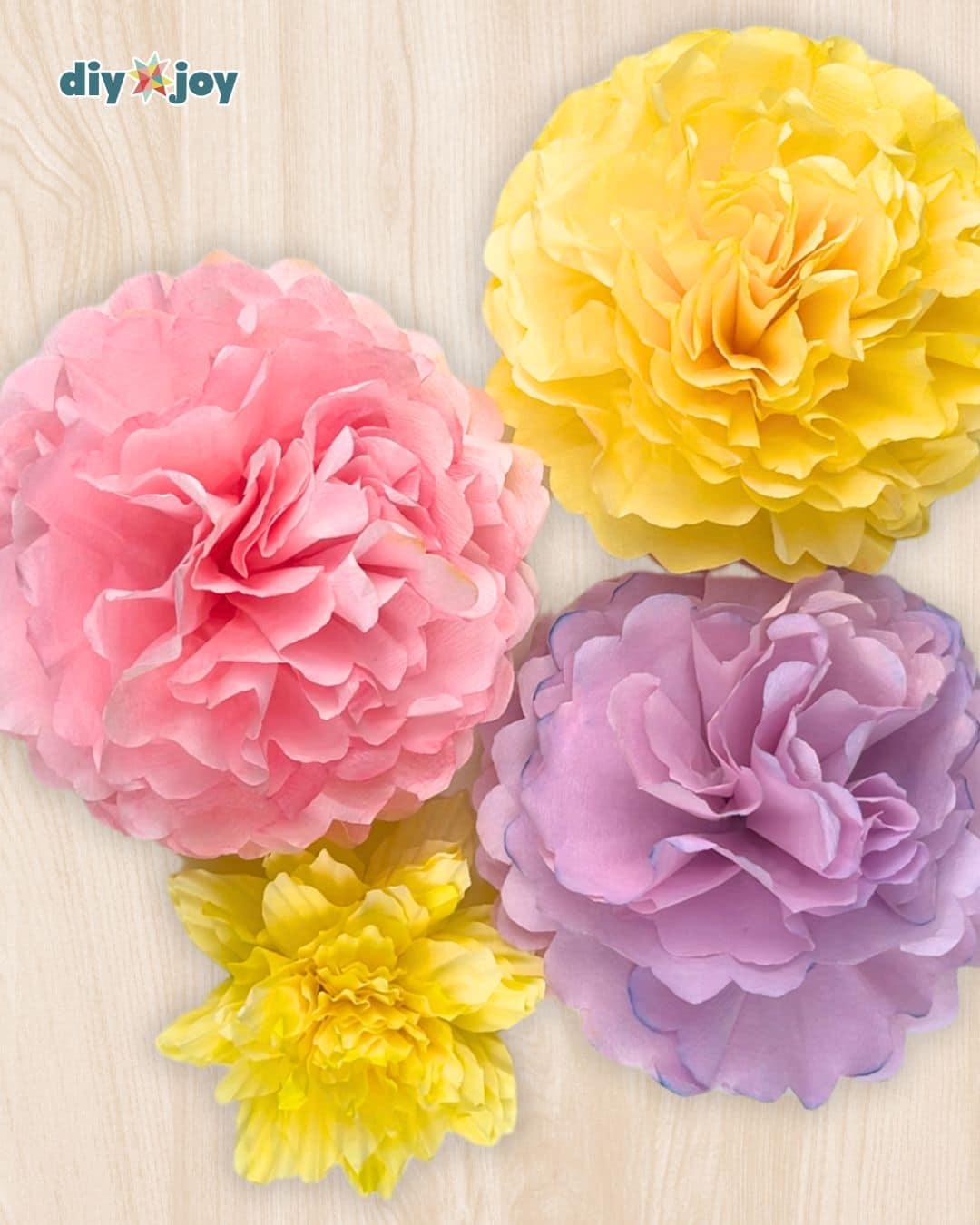 Coffee Filter Flowers — cool ideas to try