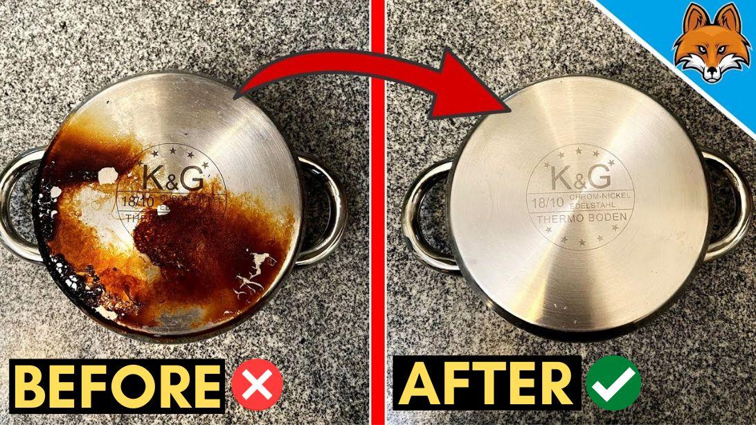 5-Minute Burnt Pot Cleaning Hack