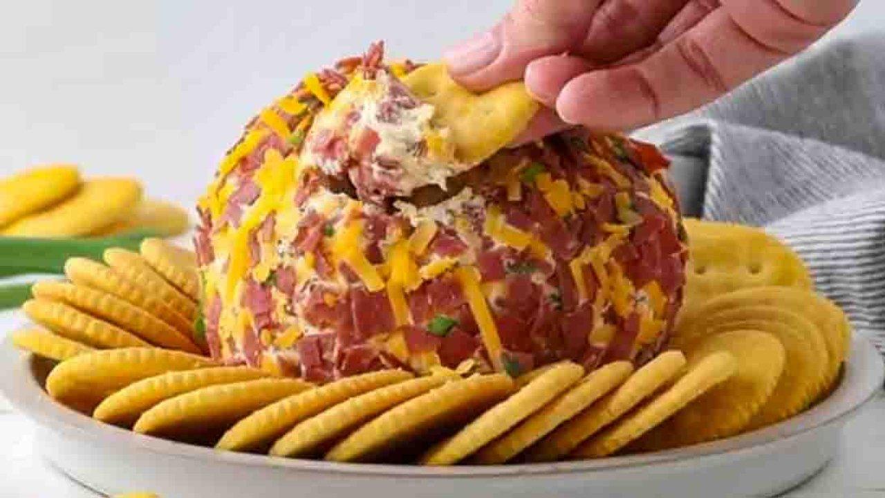 Dried Beef Cheese Ball Recipe