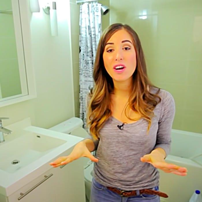 According to Clean My Space, you really want to clean everything in the bathroom, the sink, inside the cabinets, the bath, and of course the toilet, and floors.