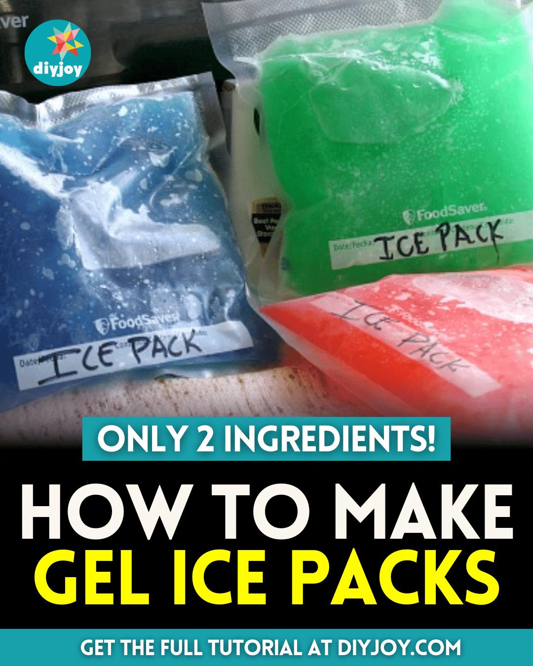Easy DIY Gel Ice Packs Tutorial