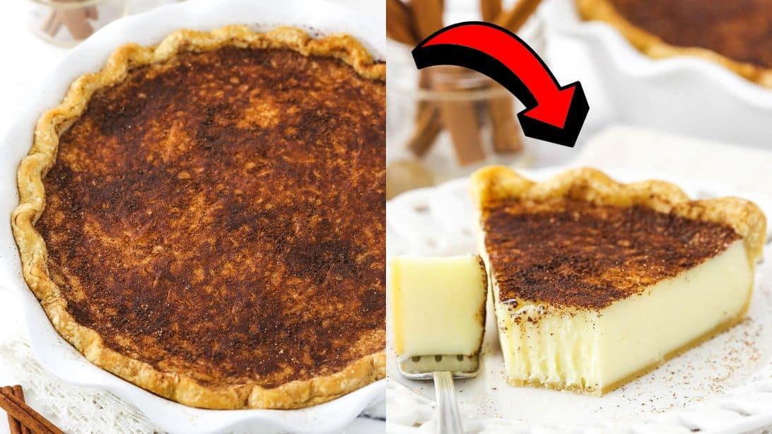 Easy Sugar Cream Pie Recipe