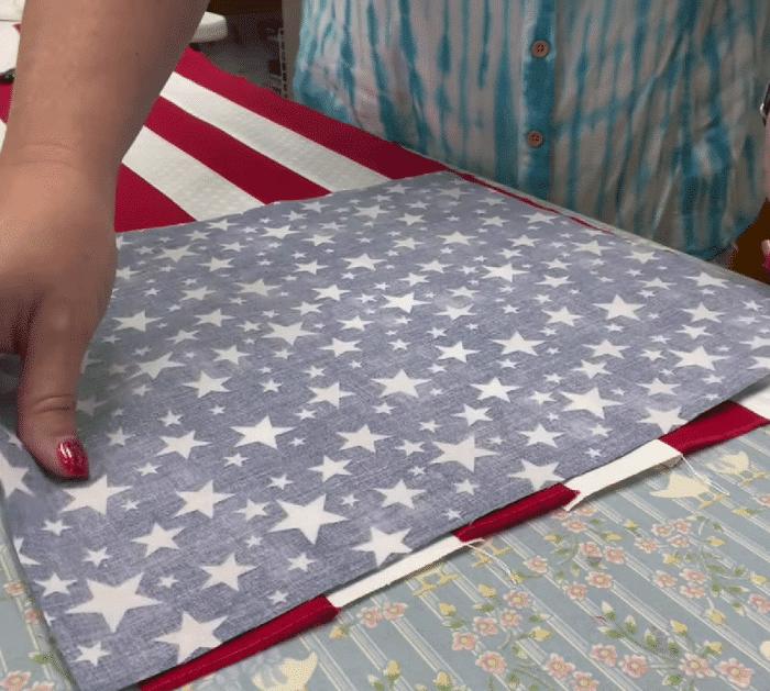 Easy Patriotic Wall Hanging Quilt Tutorial