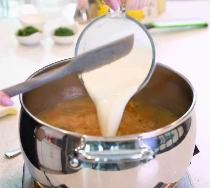 Creamy Lemon Orzo Chicken Soup Ingredients