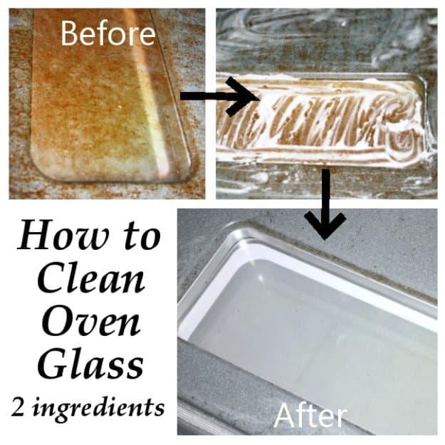 2 Ingredients Oven Glass Homemade Cleaner, a homemade cleaner recipe, an easy homemade option that costs pennies per batch
