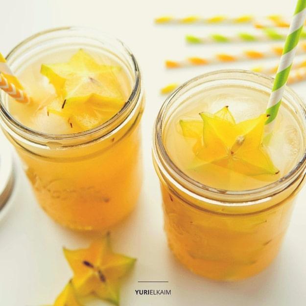 Hawaiian Apple Cider Vinegar Drink, a refreshing detox water recipe to try and a quick infusion that livens up plain water