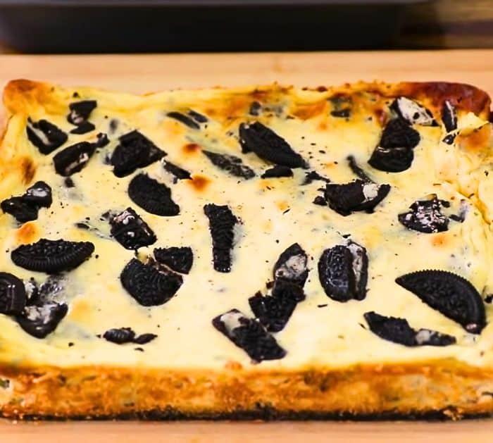How to Make Baked Oreo Cheesecake Bars