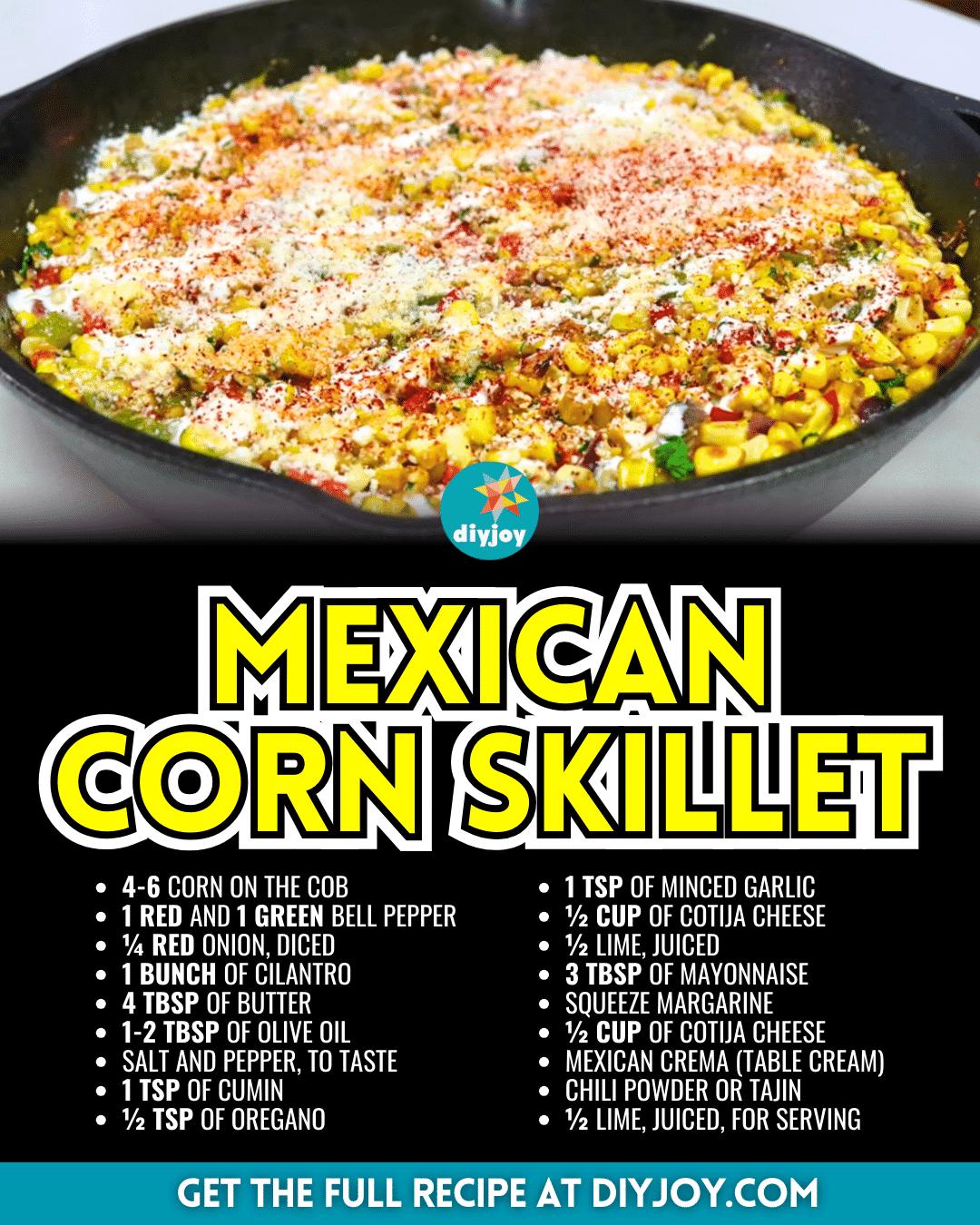 Easy Mexican Corn Skillet Recipe