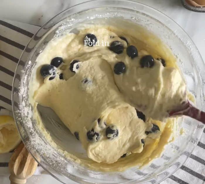 How to Make Lemon Blueberry Yogurt Cake