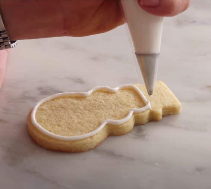 Christmas cookie icing tutorial