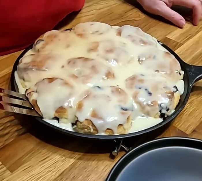 How To Make Skillet Blueberry Biscuits