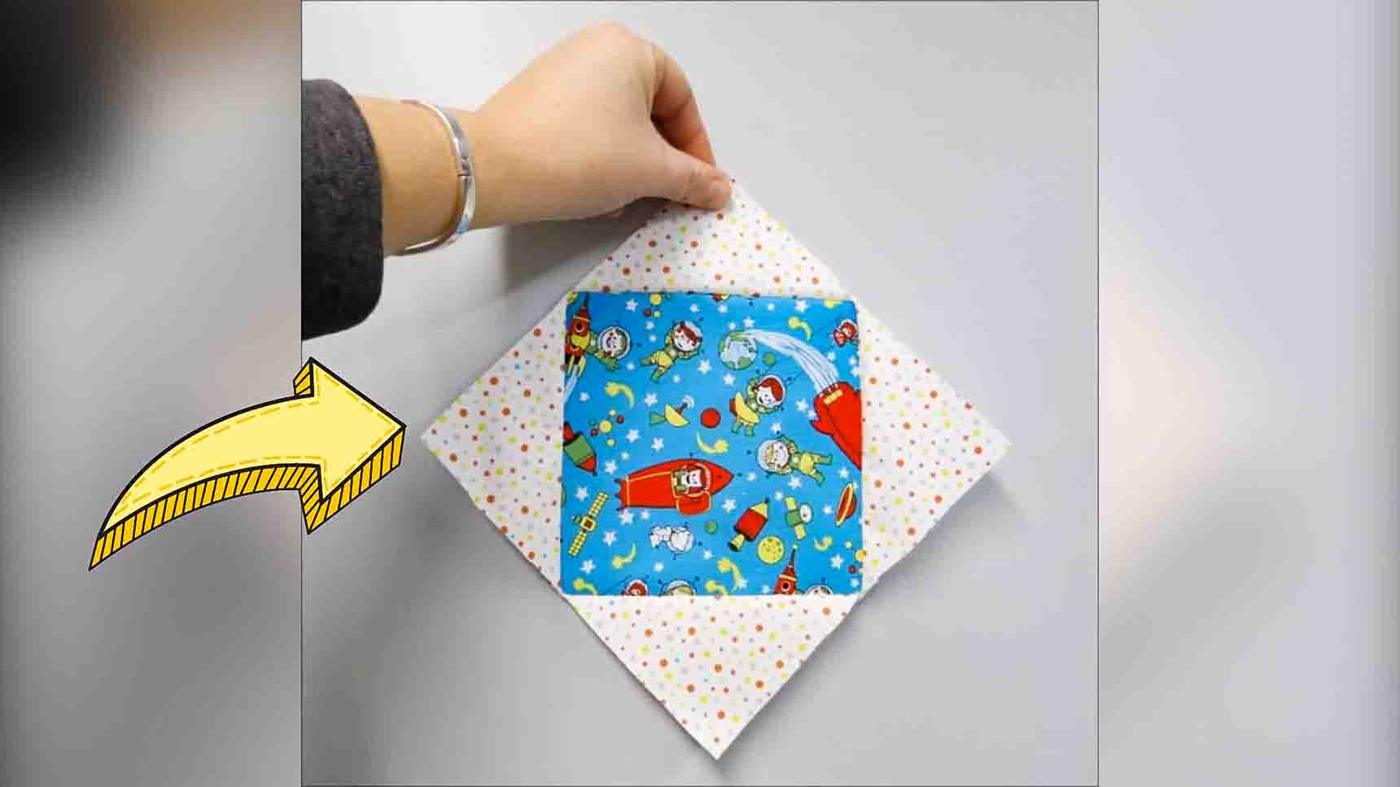 Easy I Spy Quilt Block Tutorial