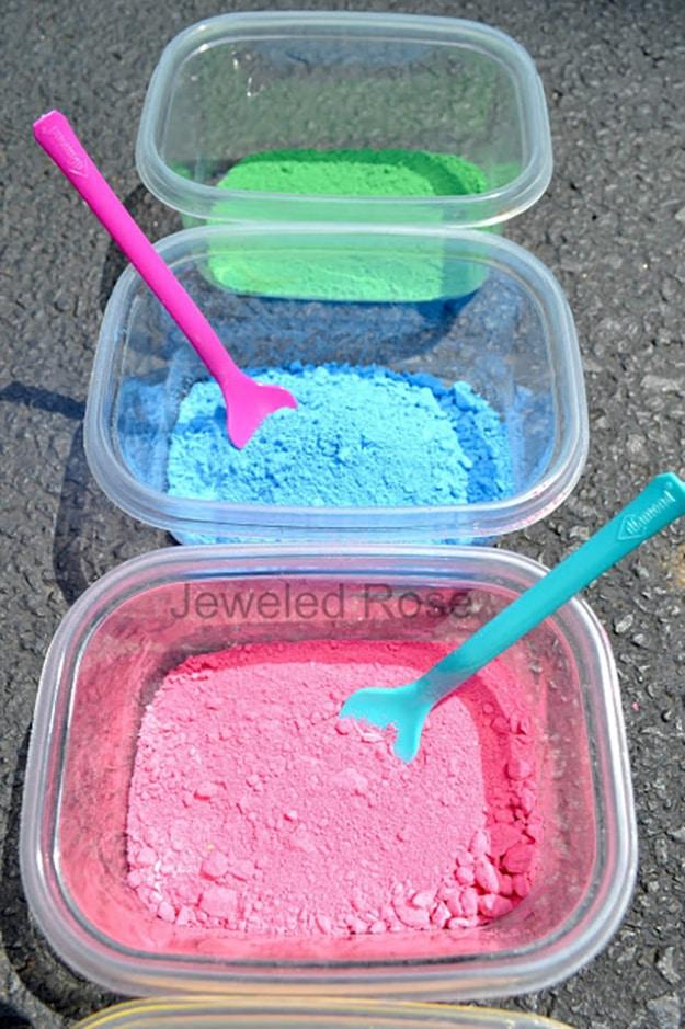 Fun & SImple Crafts Ideas for Kids | DIY Powder Paint | DIY Projects & Crafts by Sueeye at