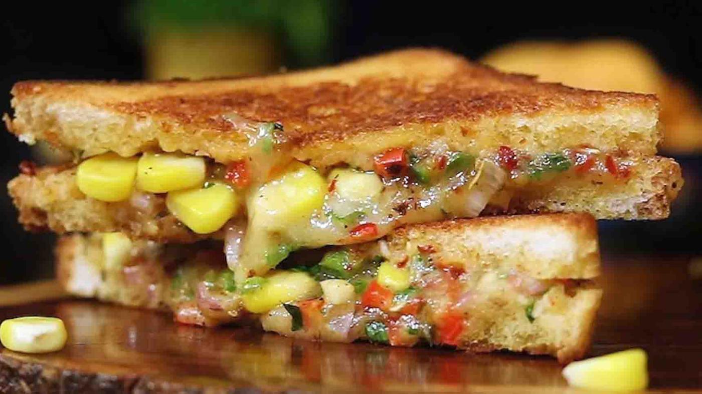 Cheese Chili Toast Sandwich Recipe