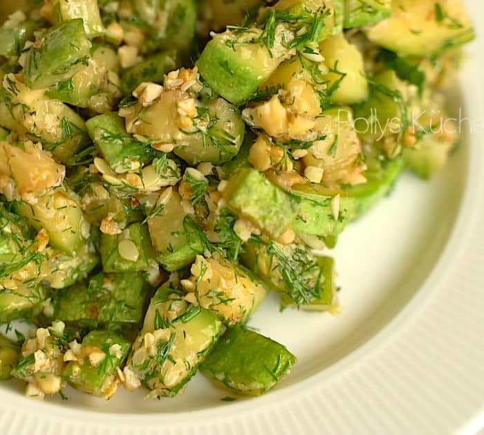 Easy and Quick Cucumber Detox Salad Recipe Instructions