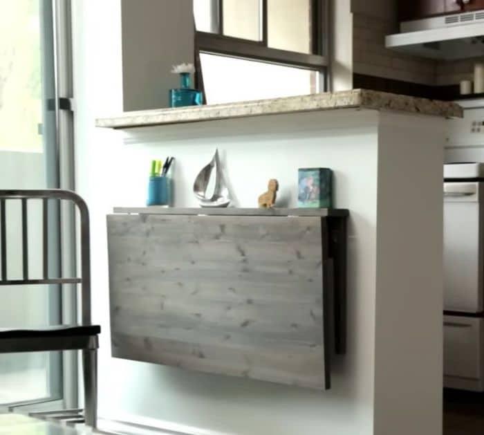 How To Build Space-Saver Foldable Desk
