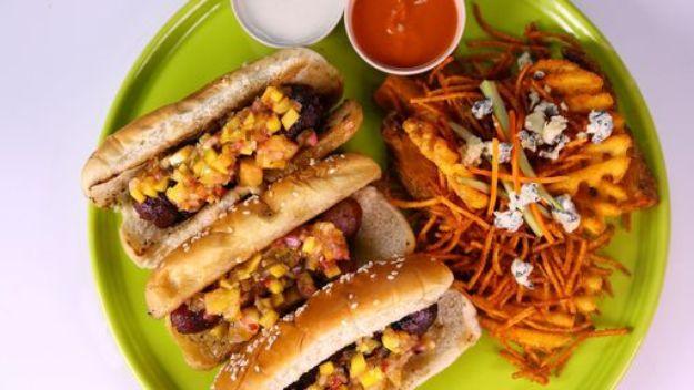 Fireball Whiskey Recipes - Spicy Fireball Buffalo Fries - Fire ball Whisky Recipe Ideas - Pie, Desserts, Drinks, Homemade Food and Cocktails - Easy Treats and Christmas Dishes #fir