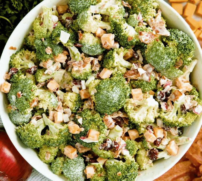 Bacon Broccoli Salad With Homemade Sauce Instructions