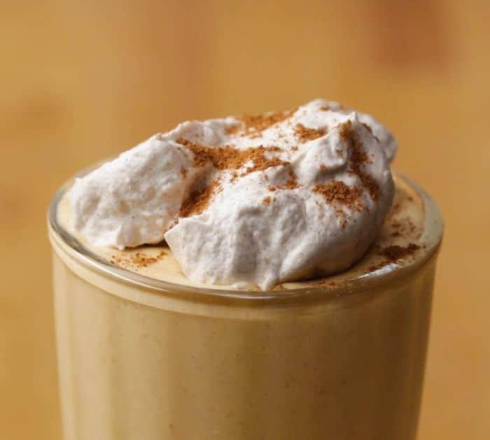 Pumpkin pie Milkshake Ingredients