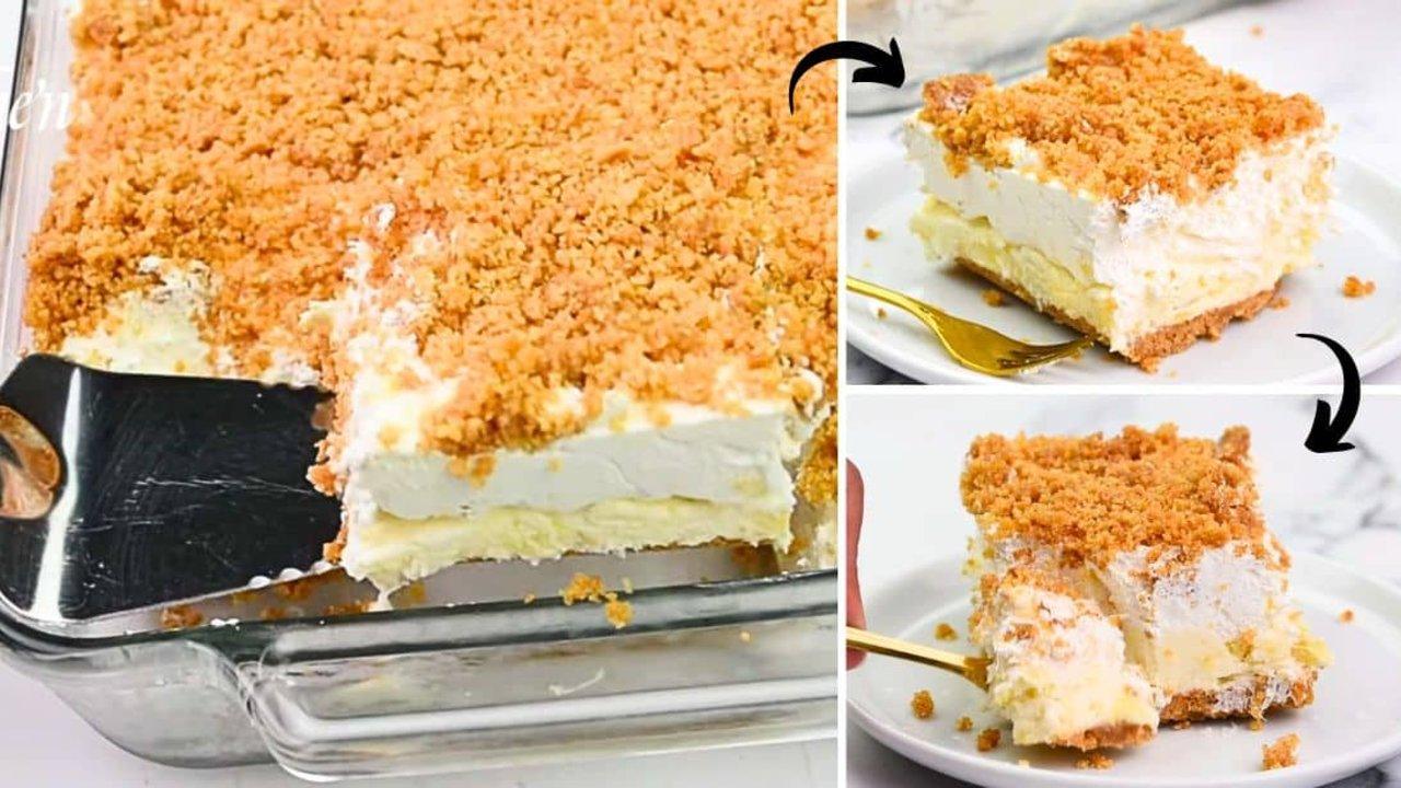 Easy 5-Ingredient Pineapple Dream Dessert Recipe