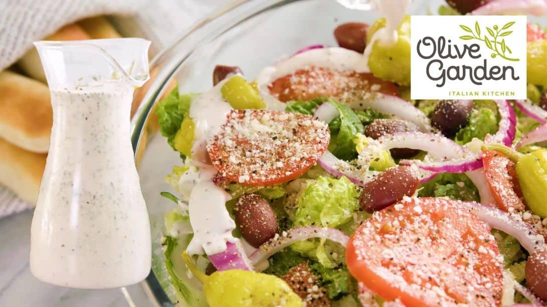 Copycat Olive Garden Salad and Dressing