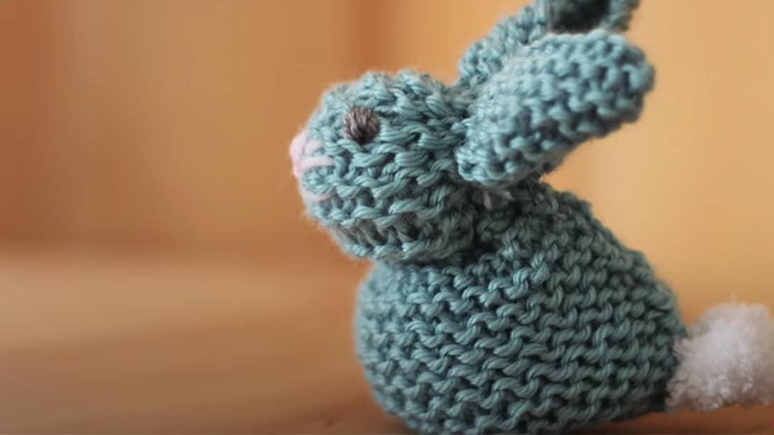 How to Knit a Bunny from a Square