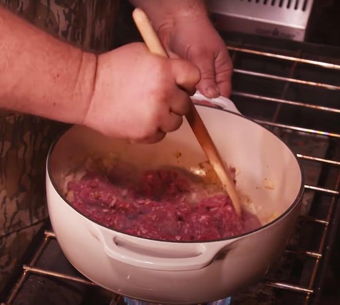 Use Ground Elk or Venison to make Deer Camp Cheese Dip - Deer Camp Recipes - Appetizer Recipes