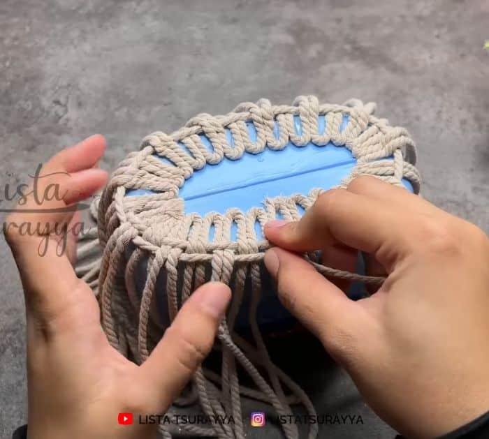 Make Beautiful Bags from Plastic Bottles and Ropes Tutorial