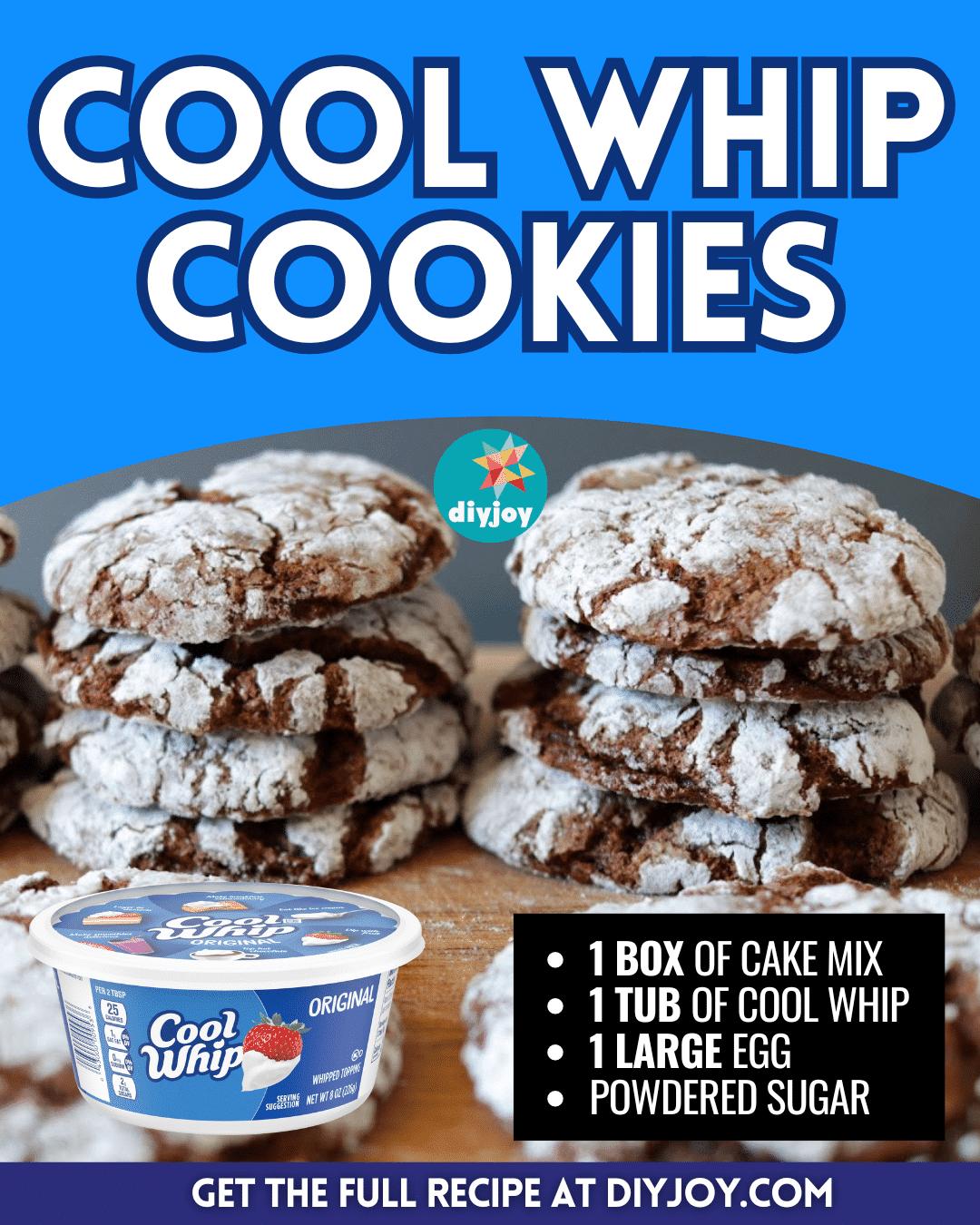 4-Ingredient Cool Whip Cookies Recipe