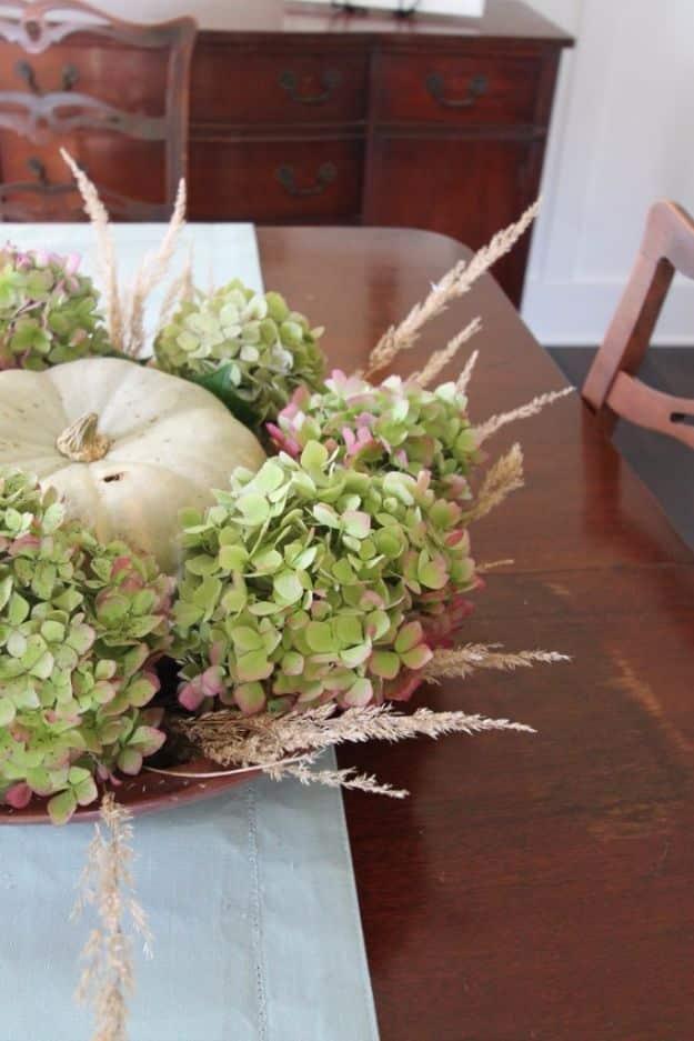 Best Crafts for Fall - $3 Fall Centerpiece - DIY Mason Jar Ideas, Dollar Store Crafts, Rustic Pumpkin Ideas, Wreaths, Candles and Wall Art, Centerpieces, Wedding Decorations, Homem