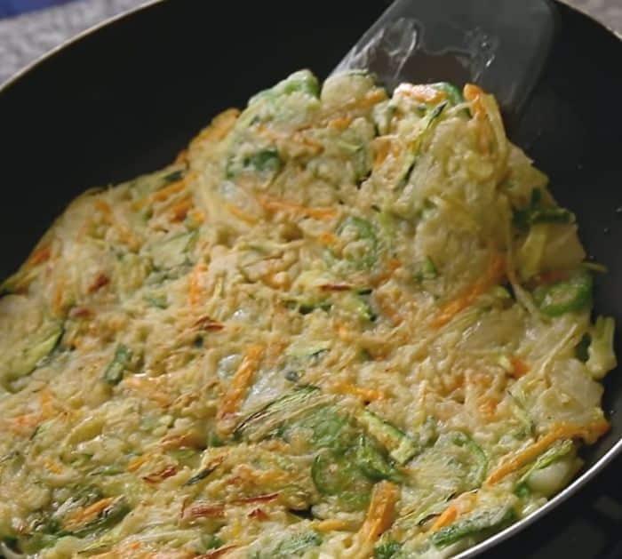 Easy and Delicious Vegetable Pancake Ingredients