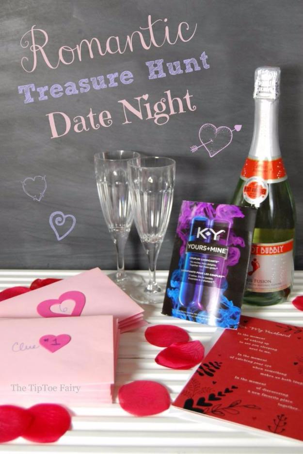 Date Night With A Romantic Treasure Hunt, simple enough to plan with a day's notice and the kind of night nobody forgets