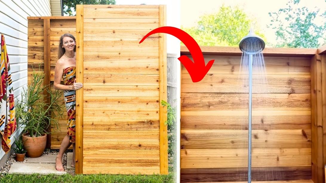 How to Make an Outdoor Shower